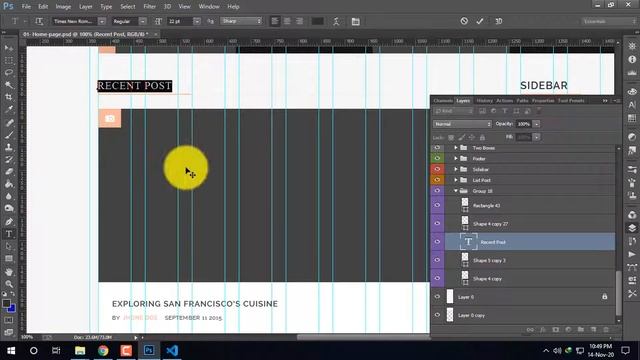 PSD to Bootstrap bangla tutorial | psd to html full | recent post and sibebar title style part-08 смотреть онлайн