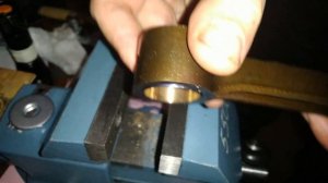 Перевтуливание и развёртка шатунной втулки в домашних условиях