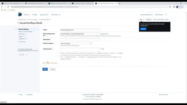 How to Create your TeamCity account and build project and integrate it with GitHub repo? (Part 1) смотреть онлайн