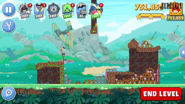 ANGRY BIRDS FRIENDS TOURNAMENT: CAN J1M101 GET ALL THREE STARS ? #36 6 LEVEL смотреть онлайн