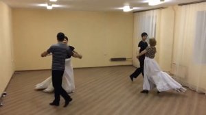 Французская кадриль, 1-я фигура. La Pantalon. (1870 г.)