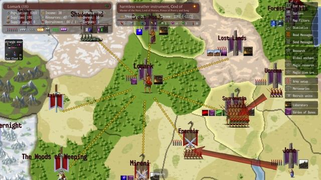 Dominions 5 | EA Fomoria, Turn 50-52 | Mu Plays смотреть онлайн