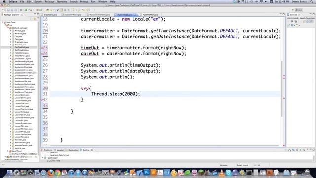 Java Video Tutorial 17 смотреть онлайн