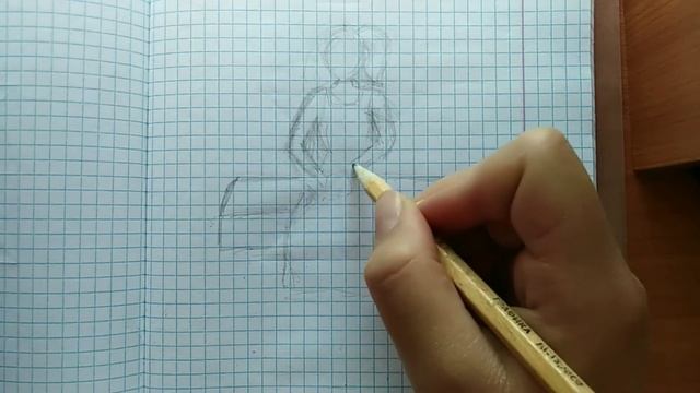 Как нарисовать девушку /рисую девушку смотреть онлайн