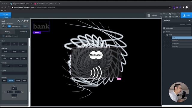 Glassmorphism con Oxygen Builder - UI Trend 2021 ?? смотреть онлайн