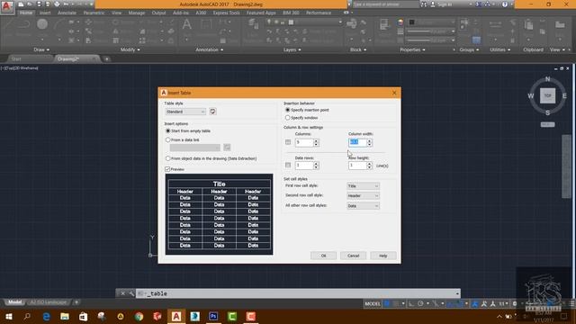 AutoCAD Beginner Course (Sinhala)- Part 18 - Adding Tables смотреть онлайн