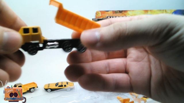 LiveRoBoT UnBOXinG - Набор Машинок Строители =EMERGENCY ATTACK FORCE=, 6 шт. смотреть онлайн