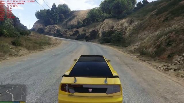 GTA5 i5 vs R9 290 1125|5960MHz (test FPS) Max settings смотреть онлайн