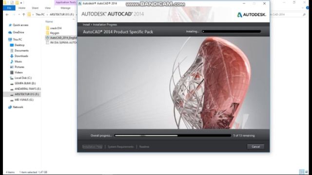 "TUTORIAL INSTAL AUTOCAD 2014 FULL FERSION" ANDARPAL DESIGN смотреть онлайн