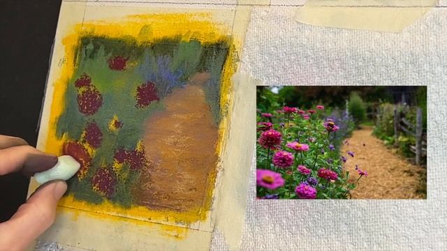 Rescuing a Painting: Real-Time Tutorial on Spring Flower Pastel Painting смотреть онлайн