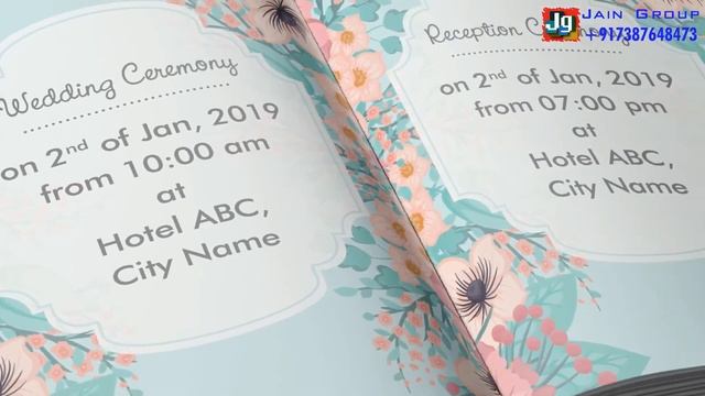Trending Wedding Invitation Video for Whatsapp | PC - 0019 смотреть онлайн