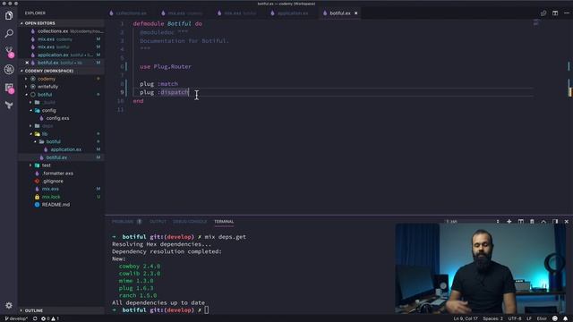 Elixir: Setup Plug and Cowboy - [004] смотреть онлайн
