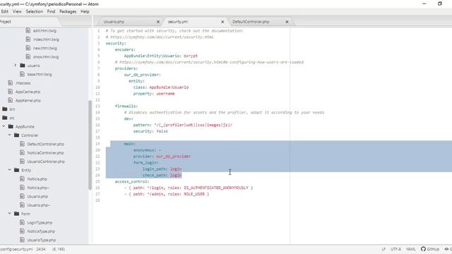 Symfony Security - 07 - Introducción a la autenticación particularizada con Guard смотреть онлайн