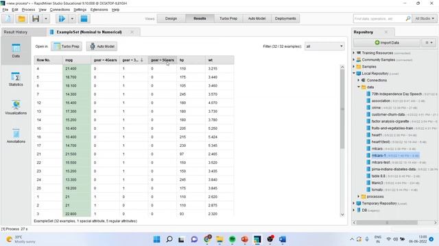 20. Linear Regression – Cross Validation in Rapidminer || Dr. Dhaval Maheta смотреть онлайн