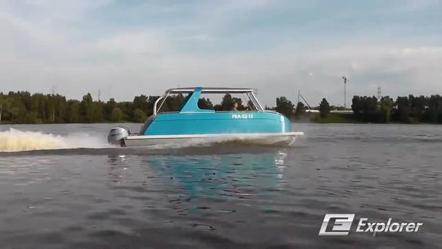 Shuper Моторный катамаран - Explorer 2013 г.в. смотреть онлайн