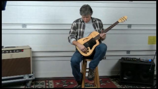 Blue Note Woodworks Acousta Electra "Crossover" Guitar Demo смотреть онлайн