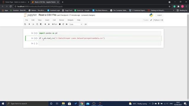 How to open a CSV File using Python смотреть онлайн