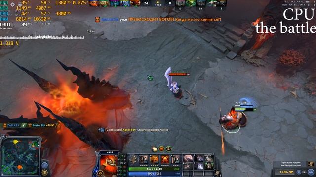 Dota 2 test OBS profile X264 vs Nvenc смотреть онлайн
