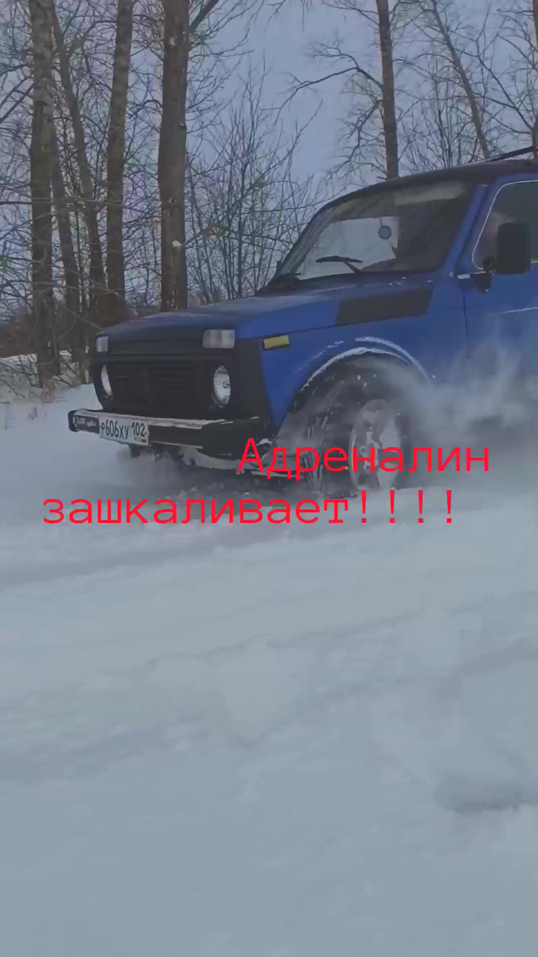 "Нива в снегу, как рыба в воде" смотреть онлайн