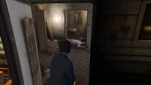 GTA 5 - Как спихнуть Тревора с унитаза) смотреть онлайн