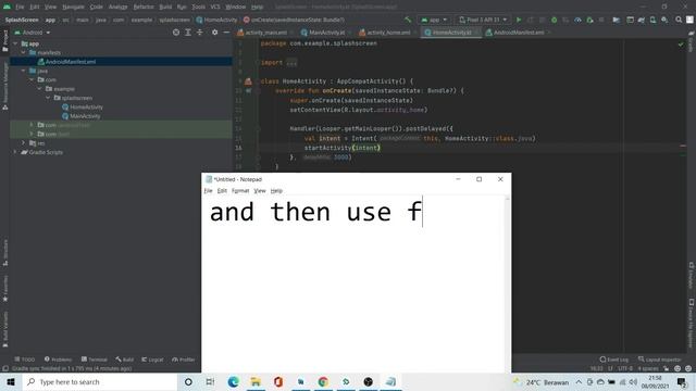 Splash Screen - Android Studio Tutorial (Kotlin) смотреть онлайн