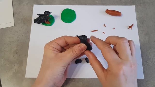 Лепка СКВОРЕЦ старшая группа. 15.04. смотреть онлайн