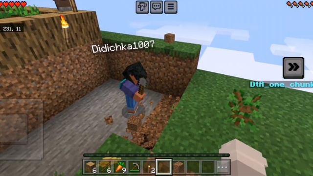 #minecraft#слоеный чанк#выживаем с другом смотреть онлайн