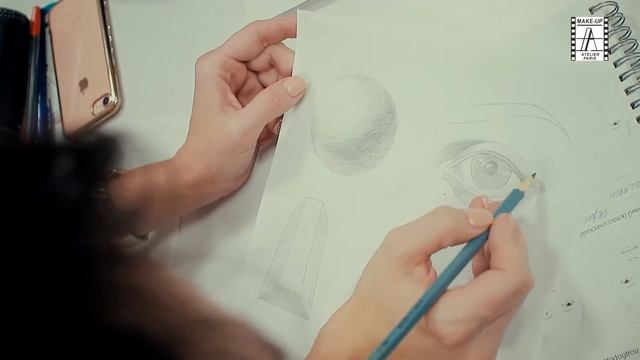 Копия видео "Студия визажа и стиля Make-up Atelier Paris. Занятие по академическому рисунку" смотреть онлайн