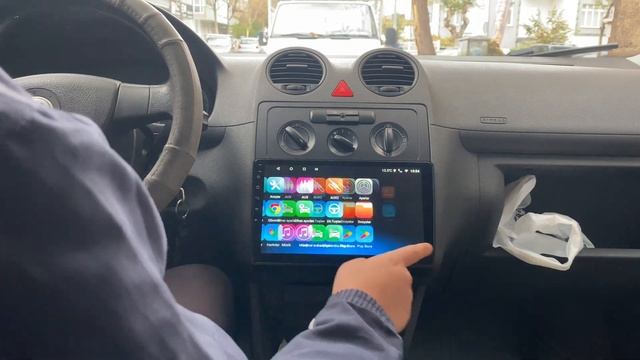 VOLKSWAGEN CADDY 10 İNÇ ANDROİD MULTİMEDİA TANITIMI. #multimedia #varabi смотреть онлайн