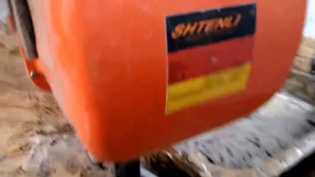 Бетономешалка "shtenli 150 pro" поломка, из-за подшипника. 02.09.18. смотреть онлайн