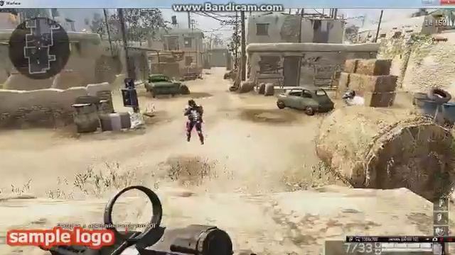 Баг на тренировке Warface много ботов. смотреть онлайн