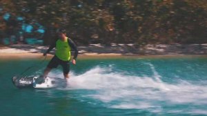 Круизный электросёрф 😍 #electrocraft #jetboard #rushwave #Surfing #surfboard #efoil #отдых #серфинг