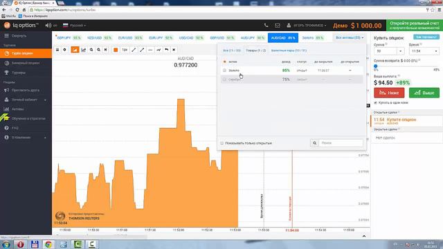 ОБЗОР БРОКЕРА IQoption где открыть счет бинарных опционов
