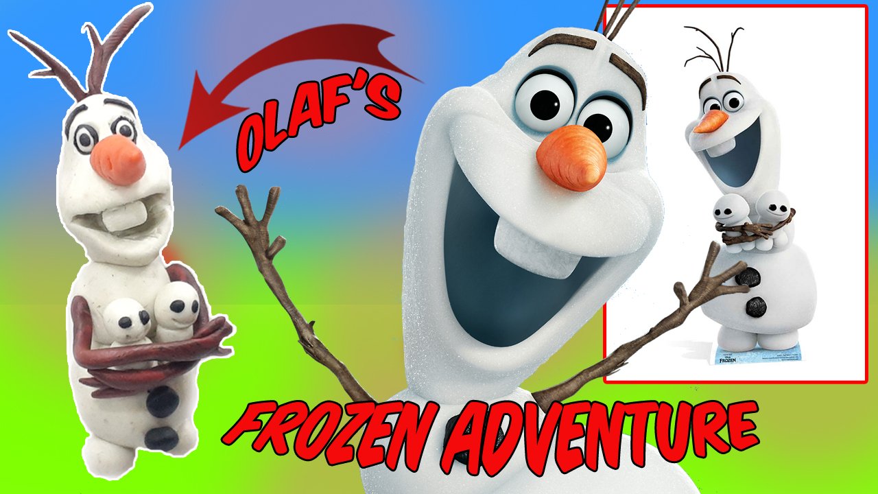 Лепим Снеговика Олафа _ ХОЛОДНОЕ СЕРДЦЕ _ КАК СЛЕПИТЬ ИЗ ПЛАСТИЛИНА. Видео Лепка у Романа смотреть онлайн