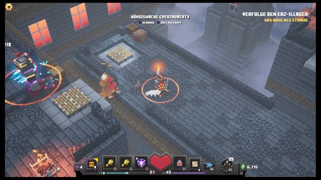 Minecraft Dungeons Ultimate Edition [PS4] #068 - Rückkehr auf den Obsidiangipfel смотреть онлайн