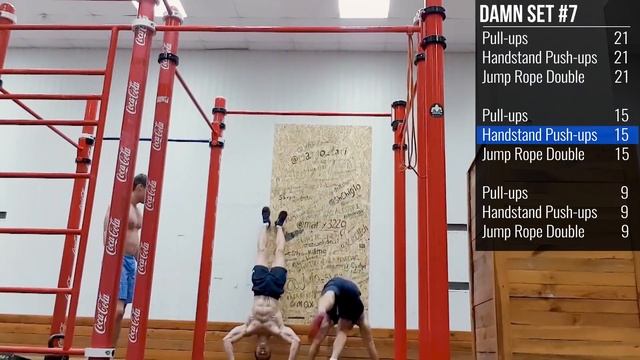Damn Set #7 — CROSSFIT-STYLE WORKOUT смотреть онлайн
