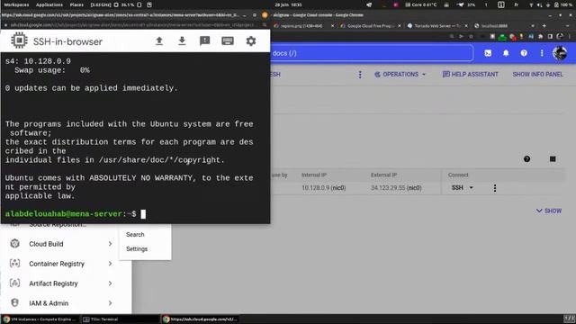 Start your first app on Google Cloud Ep6, Host your application like a pro on Compute Engine(Aliane смотреть онлайн