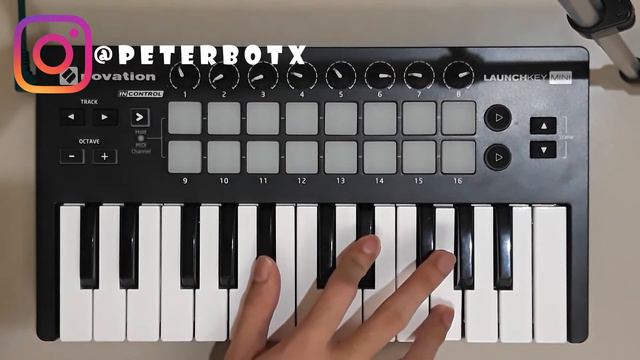 B L I N D I N G . L I G H T S // LAUNCHKEY MINI MK2 // COVER смотреть онлайн