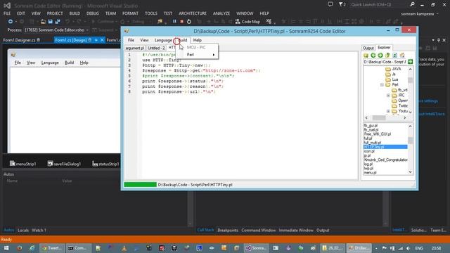 Sornram9254 Code Editor [ Preview ] смотреть онлайн
