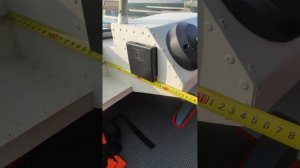 Размеры самодельной консоли со ступенькой и бардачка. лодка обь 1 зич