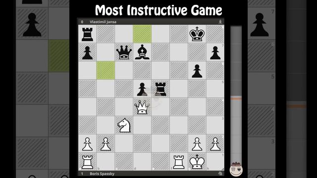 Boris Spassky - Vlastimil Jansa || Tel Aviv @chessbuddies 🔴 Most Instructive #chessgame смотреть онлайн