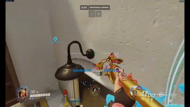 Overwatch. Быстрая катка ангелом! смотреть онлайн