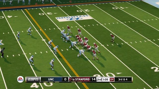 2016 Hyundai Sun Bowl Sim | North Carolina Vs Stanford (NCAA Football 14)
