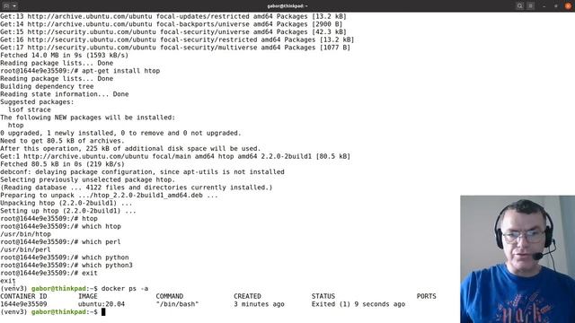 Docker course #15 - use Ubuntu Docker image смотреть онлайн