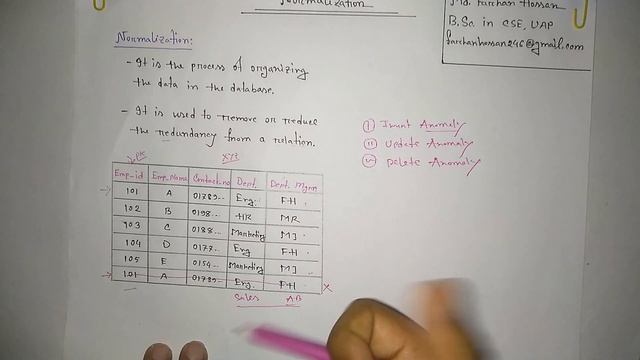 Lec: 31 | Normalization | DBMS | Bangla Tutorial смотреть онлайн