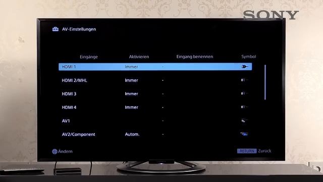 SONY BRAVIA TV - 11 externe Geräte anschließen смотреть онлайн