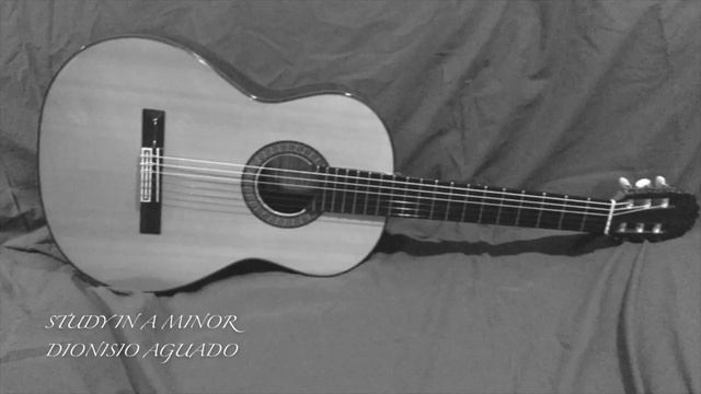 Classical Guitar / Dionisio Aguado - Study in a minor смотреть онлайн