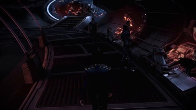 Walking around the Normandy in Mass Effect 3 смотреть онлайн