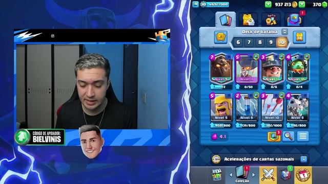 MELHOR DECK DA ARENA 11 ATÉ A ARENA 15 NO CLASH ROYALE! смотреть онлайн