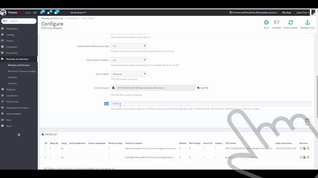 CSV Cron Import - PrestaShop смотреть онлайн